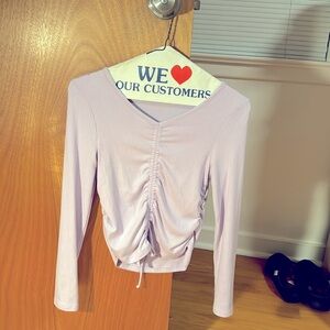 BOGO FREE! EPIC Threads long sleeve girls top in a beautiful lavender size M